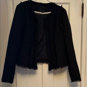 Banana Republic Women's Textured Black Jacket